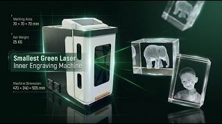 🔷 3D Crystal Laser Inner Engraving Machine | Portable Green Laser Subsurface Engraving System