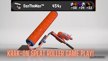 Splatoon 3 - Fresh Season 3.0 Krak-on Splat Roller game play!