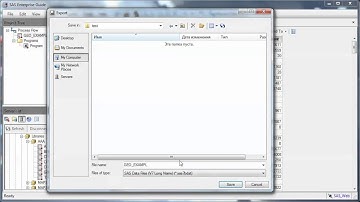 SAS. Export to Exsel from SAS Enterprise Guide 5.1.