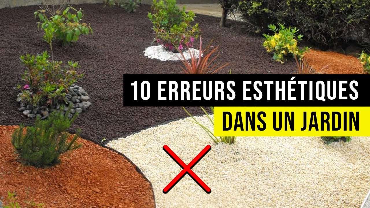 Aménager son Jardin : 10 ERREURS Esthétiques à FUIR ! ❌