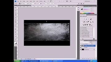 Photoshop CS4: Smashed Text Effect