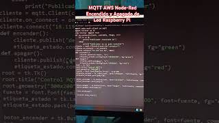 🔥 Controla LED con MQTT Node-Red AWS y Raspberry Pi! 🌐💡@AprendamosconScorpionSecurity #raspberrypi