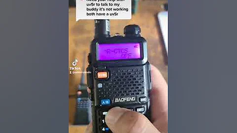 Getting 2 baofengs to talk to eachother. troubleshoot your radios!