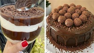 أفكار تزيين كعكة الشوكولاتة المثالية لإثارة إعجاب ضيوفك _ وصفات إبداعية لتزيين كعكة الشوكولاتة