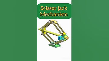Scissor Jack Mechanism 😳🤔‼️ ! How it