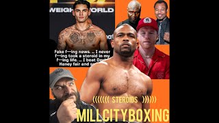 Is Ryan Garcia Getting Frammed or ￼is He taking steroids?How about The Other legends Does it matter?
