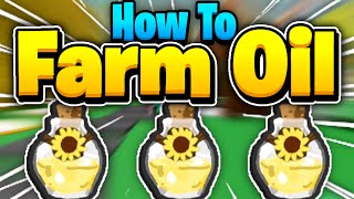 How to Get Oil Fast! [Best Method] - Bee Swarm Simulator