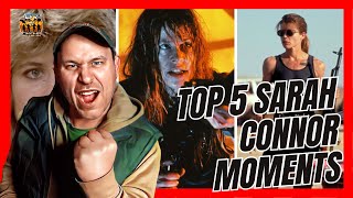 Character Breakdown of SARAH CONNOR - Top 5 Moments!