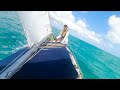 Jamaica to Bahamas Solo Sailing 30ft boat (against current &amp; waves)