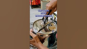 Thumbnail of #tips aman #safety pakai #pressurecooker panci #presto biar gak meledak. #lifehacks #mastukang #fyp
