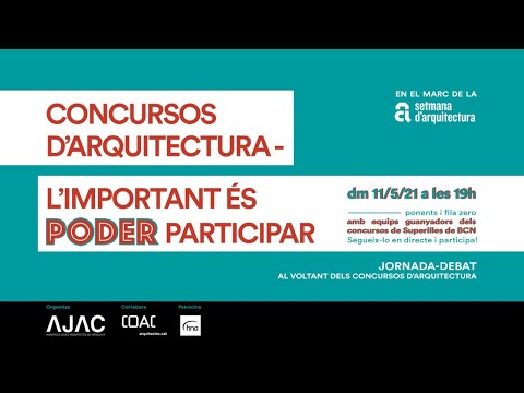 Vídeo: Concursos D’arquitectura: Estat D’ànim Subjuntiu