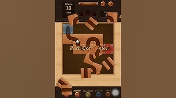 Roll the Ball slide puzzle Premium O Pack Level 28 Solution