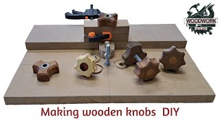 : Making wooden knobs