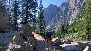 Grand Teton 3 Day Backpacking Trip: Cascade Canyon/Alaska Basin/Teton Crest Trail/Death Canyon