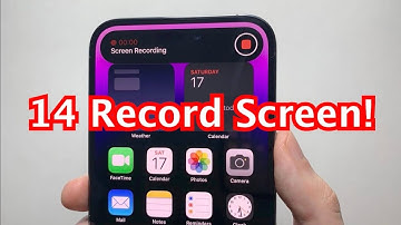 How to Screen Record on iPhone 14 / 14 Pro!