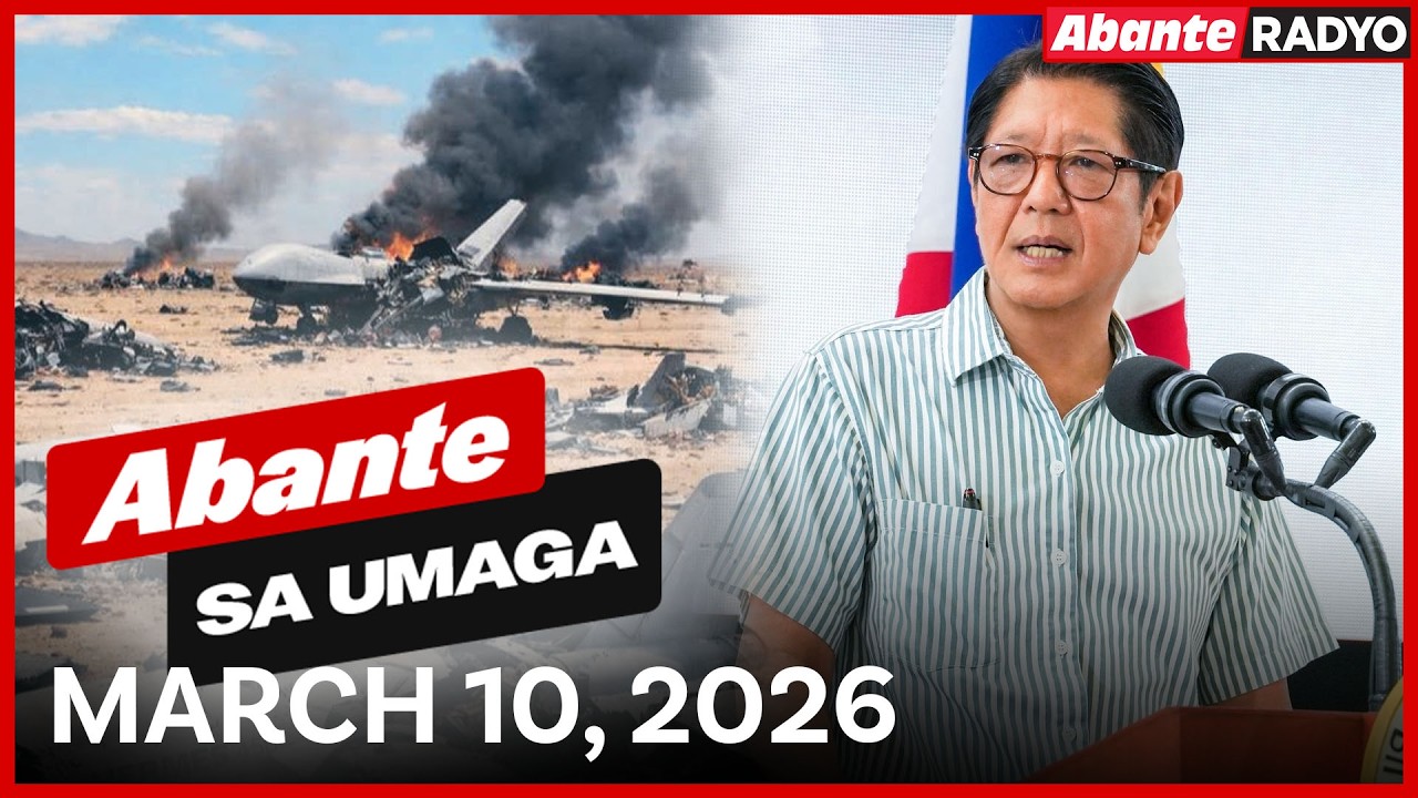 Abante sa Umaga | PBBM tiniyak na may dagdag pondo sa pag-uwi ng mga Pinoy sa Middle East | 3/10,/26