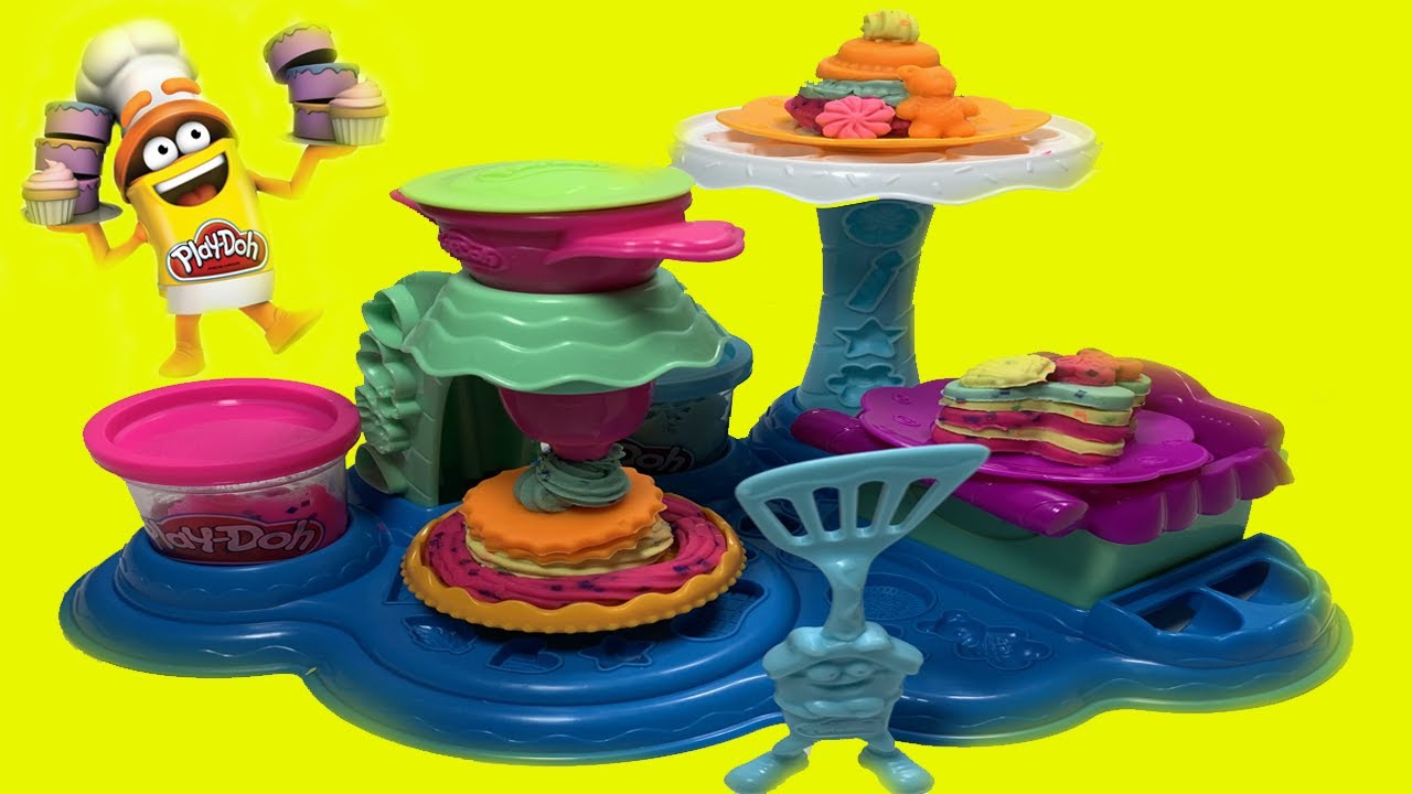 Play Doh make sweet cake party YouTube