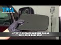 How to Replace Mirror Glass 2011-2018 Ram 1500