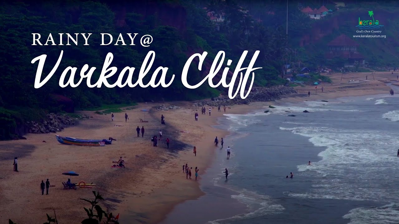 Kerala Monsoon Saga  @ Varkala Cliff-side Beach 