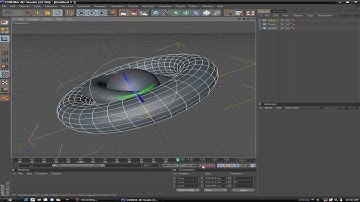 C4D - Making a Simple Torus and Sphere Animation [HD]
