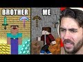 My Brother And I Became Burglars And Stole Everything In Minecraft