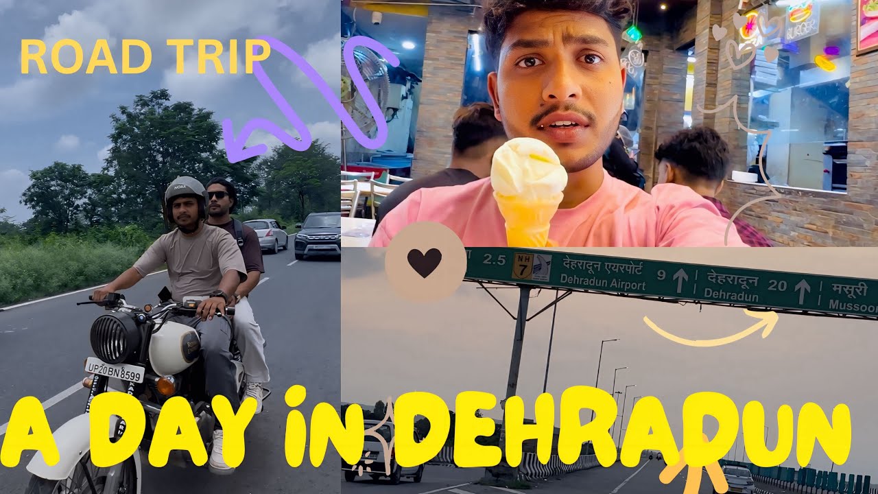 Bijnor → Dehradun🎥 Travel Vlog | Food | City Tour | A DAY IN DEHRADUN @IzharVlogs-09 
