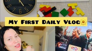 My first daily vlog|| My first vlog🎥  #DailyVlogs #vlogger #myfirstvlog #vlog #vlogs #vlogging 
