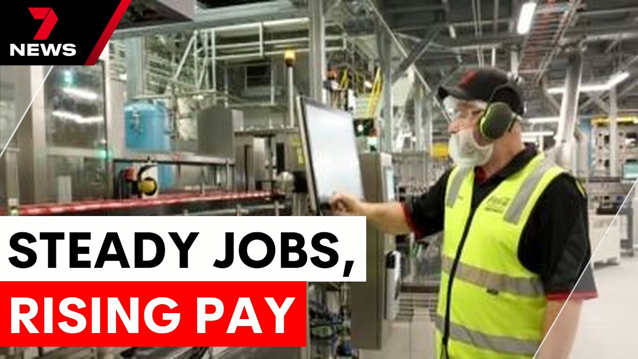 Australia's steady employment outlook and rising wages | 7NEWS