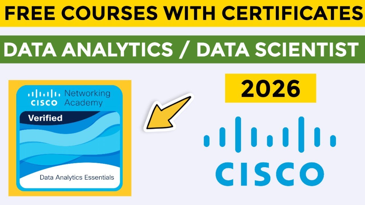 Data Analyst Online course with Certificate | Free courses with certificates 2026 | Free Courses