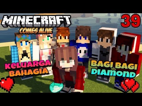 BAGI BAGI DIAMOND BIAR ANAK SENANG - MINECRAFT COMES ALIVE INDONESIA EPS.39