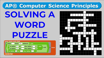 BJC Unit 2 Lab 3 Page 3: Solving a Word Puzzle