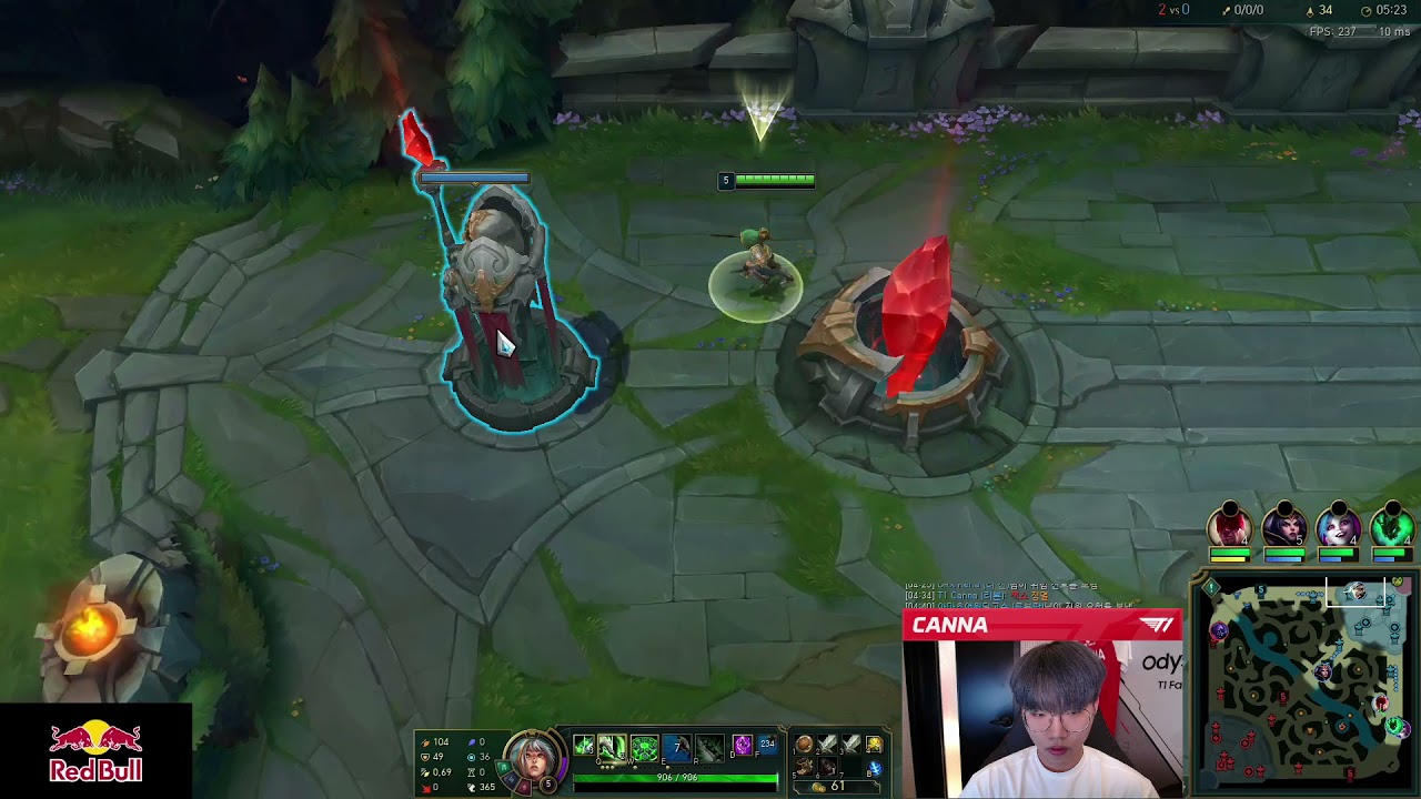 T1 Canna Live Stream [19/09/2021] | Korean Challenger