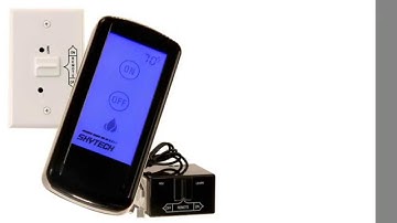 Skytech SKY-5001 Backlit LCD Touch Screen Fireplace Remote Control On/Off