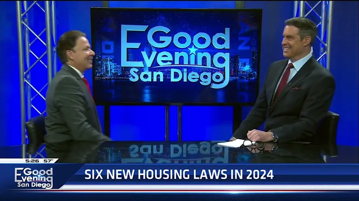 Mark Powel & KUSI Anchor Logan Byrnes Discuss 6 New 2024 Real Estate Laws That You Should Know About