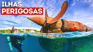 TOP 10 ILHAS MAIS PERIGOSAS DO MUNDO ATUAL