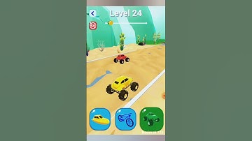 Shape-shifting Level 24 | new game play #games #shorts #shape