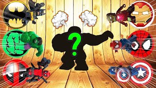 Lego Dance! 슈퍼히어로 레고댄스 춤 그림자 맞추기 Wrong Superheroes Puzzle 수아튜브