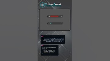 Beautiful Modern Volume Control C# WPF  #wpf #design  #csharp  #uidesign  #uidesign  #slide  #shorts
