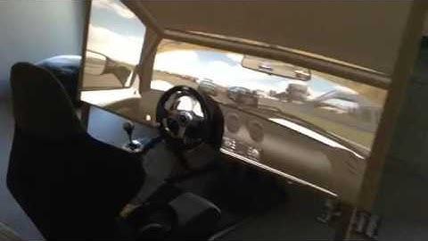 Super FOV initial testing on Rfactor - screen setup - thanks Remco