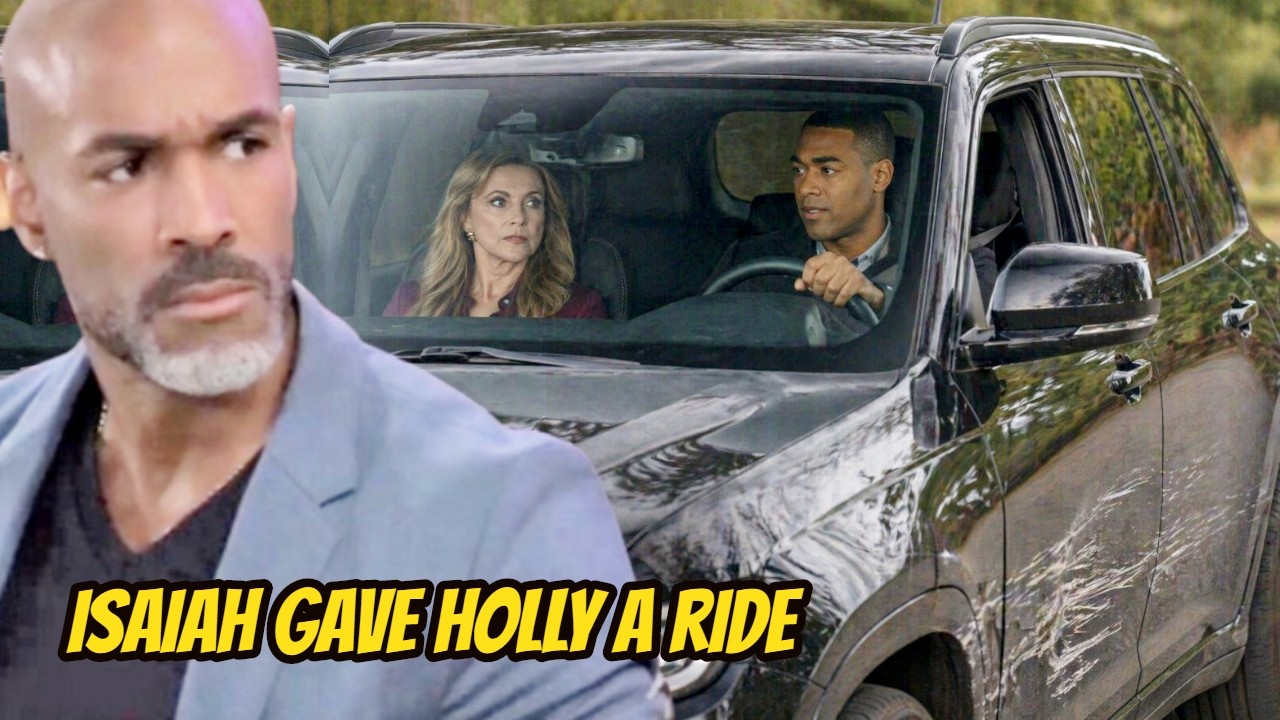 Isaiah Confession: He Drove Holly the Night Jordan CRASHED! Curtis is  DEVASTATED! - GH Spoilers