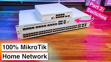 Building My Fully MikroTik Home Network! - Part 2: MikroTik CRS Switches