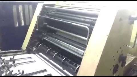 Adast Dominanat 745 Offset Printing Machine - 4 Color Capacity