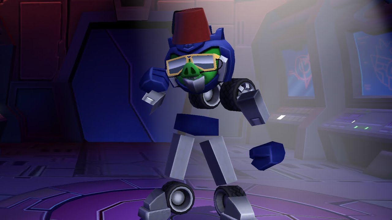 Funny Glitches in Angry Birds Transformers