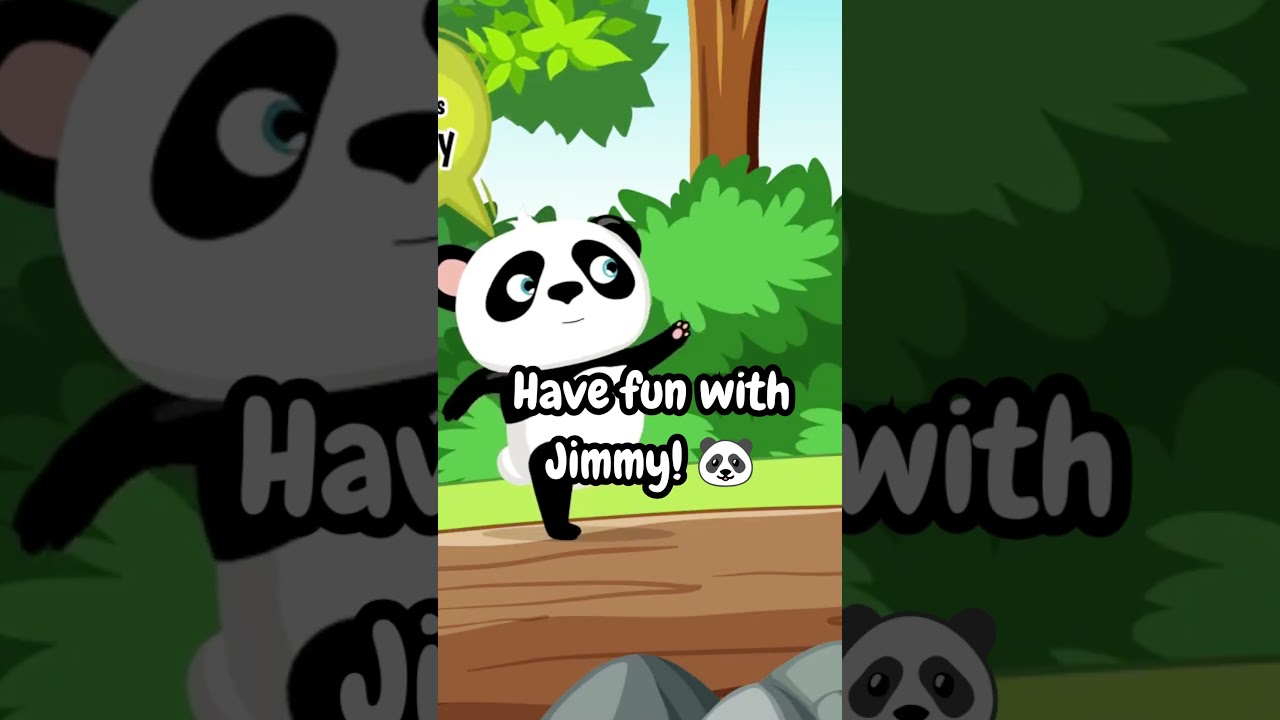 Panda Song Arabic 2026 : Best Animal Songs for Kids : Your Fun Time with Cutest Jimmy 🐼🎶✨ #shorts