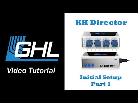 KH Director initiales Setup (Teil 1)