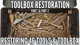 Vintage Toolbox Restoration: Restoring a Toolbox and Everything Inside (Full Video)