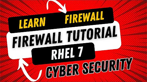 Learn to start/stop and enable/disable firewall on RHEL 7