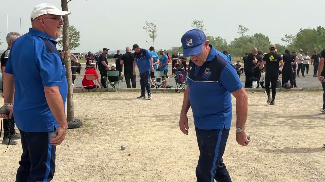 Miniature : Pétanque Triplettes Départementales Aude après poules Vinassan vs Bram #petanque2026 #petanque