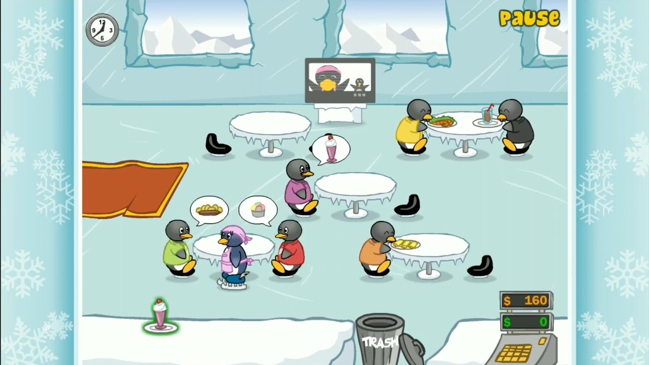 Penguin Diner  Jogue Penguin Diner no