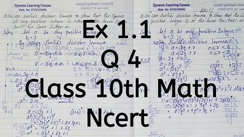 Ex 1.1 | Q 4 | Chapter 1 | Real Numbers | Class 10 Math